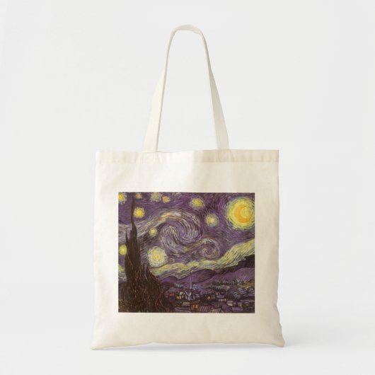 Sterrennacht van Vincent van Gogh, Fine Art Tote Bag (Voorkant)