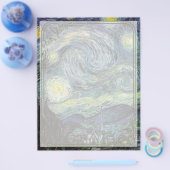 Sterrennacht van Vincent van Gogh. Flyer (Enkel)