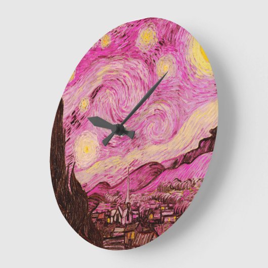 Sterrennacht van Vincent Van Gogh Grote Klok (Hoek)