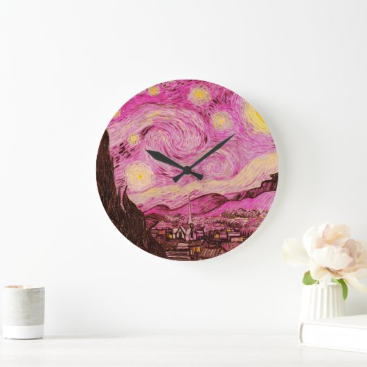 Sterrennacht van Vincent Van Gogh Grote Klok (Huis)
