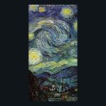 Sterrennacht van Vincent van Gogh. Kaart<br><div class="desc">Een beroemde kunst Sterrennacht van Vincent van Gogh. Impressionisme,  landschapsolie schilderen.</div>