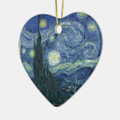 Sterrennacht van Vincent Van Gogh Keramisch Ornament (Links)
