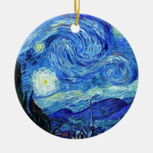 Sterrennacht van Vincent Van Gogh Keramisch Ornament