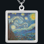 Sterrennacht van Vincent van Gogh Ketting<br><div class="desc">Van Gogh's meest erkende schilderijen.</div>