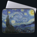 Sterrennacht van Vincent Van Gogh Laptop Sleeve<br><div class="desc">Een van de beroemdste schilderijen van Vincent Van Gogh. Sterrennacht is een mooie blauwe olie op schilderij van Van Gogh op doek en dit is de hoogste beschikbare kwaliteit op Zazzle, zodat je kunt verwachten dat afdrukken van topkwaliteit zullen plaatsvinden. Beschikbaar op veel verschillende geschenken, elektronische hoesjes, prints en nog...</div>