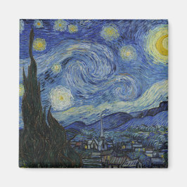 Sterrennacht van Vincent Van Gogh Magneet