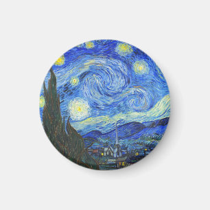 Sterrennacht van Vincent van Gogh Magneet