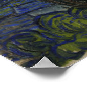 Sterrennacht van Vincent Van Gogh Poster (Hoek)