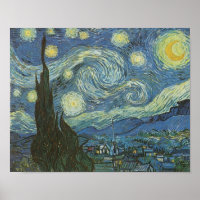 Sterrennacht van Vincent Van Gogh