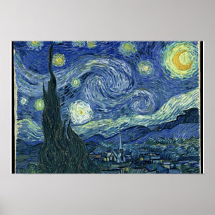 "Sterrennacht" van Vincent Van Gogh Poster