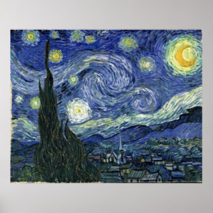 Sterrennacht van Vincent Van Gogh Poster