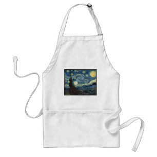 Sterrennacht van Vincent Van Gogh Standaard Schort