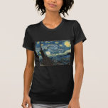 Sterrennacht van Vincent Van Gogh T-shirt<br><div class="desc">Sterrennacht van Vincent Van Gogh</div>