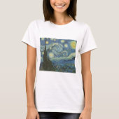 Sterrennacht van Vincent Van Gogh T-shirt (Voorkant)