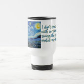 Sterrennacht, van Vincent van Gogh Travel Mug Reisbeker