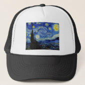 Sterrennacht van Vincent Van Gogh Trucker Pet (Voorkant)