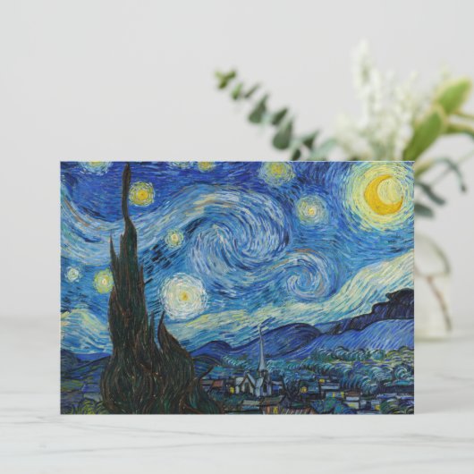 Sterrennacht | Vincent van Gogh (Staand voorkant)