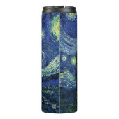 Sterrennacht Vincent van Gogh  Art Monogram Thermosbeker (Achterkant)