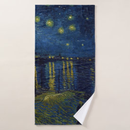 Sterrennacht Vincent van Gogh Badhanddoek