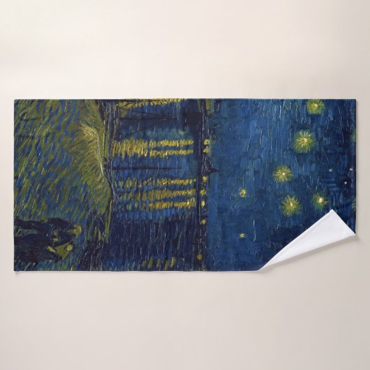Sterrennacht Vincent van Gogh Badhanddoek (Badhanddoek)