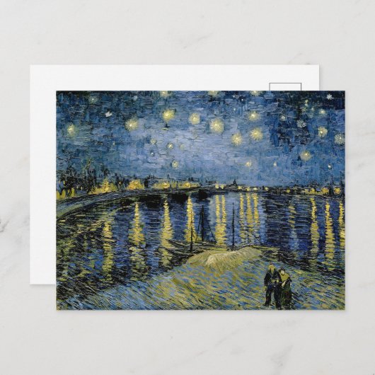Sterrennacht Vincent van Gogh Briefkaart (Voorkant / Achterkant)