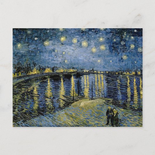 Sterrennacht Vincent van Gogh Briefkaart (Voorkant)