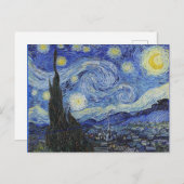 Sterrennacht Vincent Van Gogh Briefkaart (Voorkant / Achterkant)