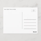 Sterrennacht, Vincent Van Gogh. Briefkaart (Achterkant)