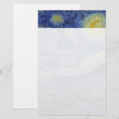 Sterrennacht Vincent van Gogh Briefpapier (Voorkant / Achterkant)