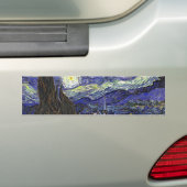 Sterrennacht, Vincent Van Gogh. Bumpersticker (Op auto)