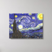 Sterrennacht, Vincent Van Gogh. Canvas Afdruk (Voorkant)