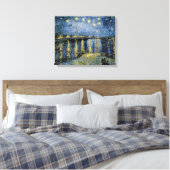 Sterrennacht Vincent van Gogh Canvas Afdruk (Insitu (Slaapkamer))