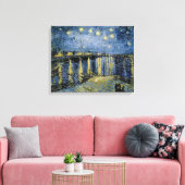 Sterrennacht Vincent van Gogh Canvas Afdruk (Insitu (Woonkamer))