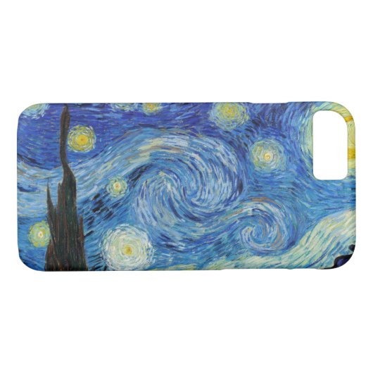 Sterrennacht Vincent van Gogh Case-Mate iPhone Case (Achterkant (Horizontaal))