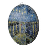 Sterrennacht Vincent van Gogh Dartbord (Voorkant Rechts)