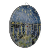 Sterrennacht Vincent van Gogh Dartbord (Voorkant Links)