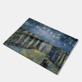 Sterrennacht Vincent van Gogh Deurmat (Schuin)