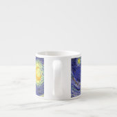 Sterrennacht, Vincent Van Gogh. Espresso Kop (Achterkant)