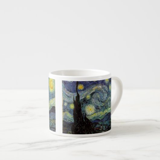 Sterrennacht, Vincent Van Gogh. Espresso Kop (Voorkant rechts)