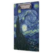 Sterrennacht Vincent van Gogh Fine Art Painting Klembord (Links)