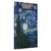 Sterrennacht Vincent van Gogh Fine Art Painting Klembord (Rechts)