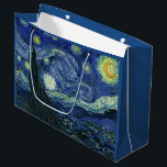 Sterrennacht Vincent van Gogh Fine Art Painting Large Cadeautasje<br><div class="desc">Vincent van Gogh (Nederlands, 1853 - 1890) Sterrennacht, 1889, Olieverf op doek Niet ingelijst: 73 × 92 cm (28, 7 × 36, 2 in) Dit schilderij toont het uitzicht uit het oostelijke venster van Van Goghs asielkamer in Saint-Rémy-de-Provence, voegde hij er een geïdealiseerd dorpje aan toe. Het bevindt zich sinds...</div>