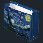 Sterrennacht Vincent van Gogh Fine Art Painting Large Cadeautasje<br><div class="desc">Vincent van Gogh (Nederlands, 1853 - 1890) Sterrennacht, 1889, Olieverf op doek Niet ingelijst: 73 × 92 cm (28, 7 × 36, 2 in) Dit schilderij toont het uitzicht uit het oostelijke venster van Van Goghs asielkamer in Saint-Rémy-de-Provence, voegde hij er een geïdealiseerd dorpje aan toe. Het bevindt zich sinds...</div>