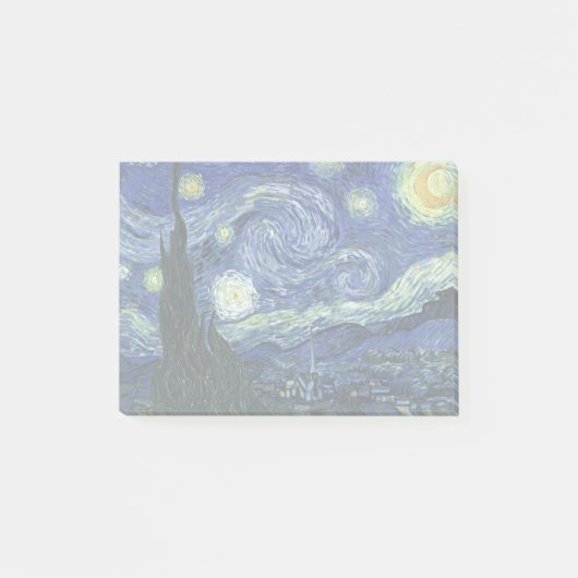 Sterrennacht Vincent van Gogh Fine Art Painting Post-it® Notes (Voorkant)