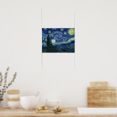 Sterrennacht Vincent van Gogh Fine Art Painting Poster (Keuken)