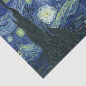 Sterrennacht Vincent van Gogh Fine Art Painting Tissuepapier (Detail)