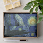Sterrennacht Vincent van Gogh Fine Art Painting Tissuepapier (Geschenk)