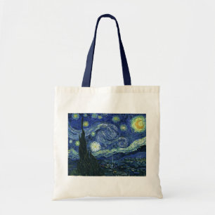 Sterrennacht Vincent van Gogh Fine Art Painting Tote Bag