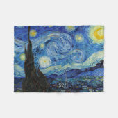 Sterrennacht Vincent van Gogh Fleece Deken (Voorkant (Horizontaal))