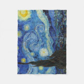 Sterrennacht Vincent van Gogh Fleece Deken (Voorkant)